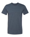 Men's Heather Navy Crew Neck Tee