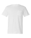 Men's White Pocket Tee