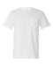 Men's White Pocket Tee