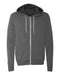 Men's Deep Grey Zip Hoodie