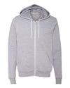 Men's Heather Grey Zip Hoodie