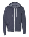 Men's Heather Navy Zip Hoodie