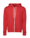 Men's Red Zip Hoodie