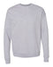 Men's Heather Grey Modern "Drop" Crew Neck Sweater