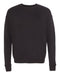 Men's Black Modern "Drop" Crew Neck Sweater