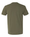 Men's Army Green V-Neck Tee