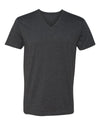 Men's Dark Heather V-Neck Tee