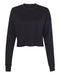 Women's Cropped Crew Neck Sweater