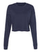 Women's Cropped Crew Neck Sweater