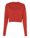 Women's Cropped Crew Neck Sweater