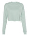 Women's Cropped Crew Neck Sweater