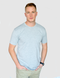 Men's Heather Grey Crew Neck Tee