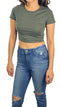 Women's Slim Cropped Tee