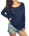 Women's Scoop Neck Long Sleeve Tee